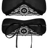 Obsessive Black Satin Blindfold -Sex Toy Store satinia blindfold
