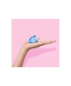 Satisfyer Feel Confident Menstrual Cup Set -Sex Toy Store satisfyer feel confident menstrual cup dark blue 3