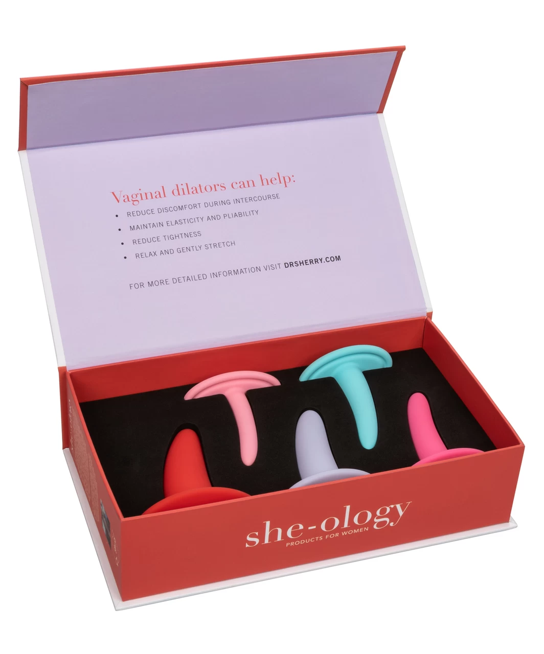 CalExotics She-ology 5-piece Wearable Vaginal Dilator Set 6 CalExotics She-ology 5-piece Wearable Vaginal Dilator Set - Image 4