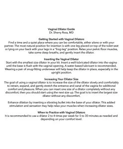 CalExotics She-ology 5-piece Wearable Vaginal Dilator Set 13 CalExotics She-ology 5-piece Wearable Vaginal Dilator Set -Sex Toy Store she ology 5 piece wearable vaginal dilator set 6