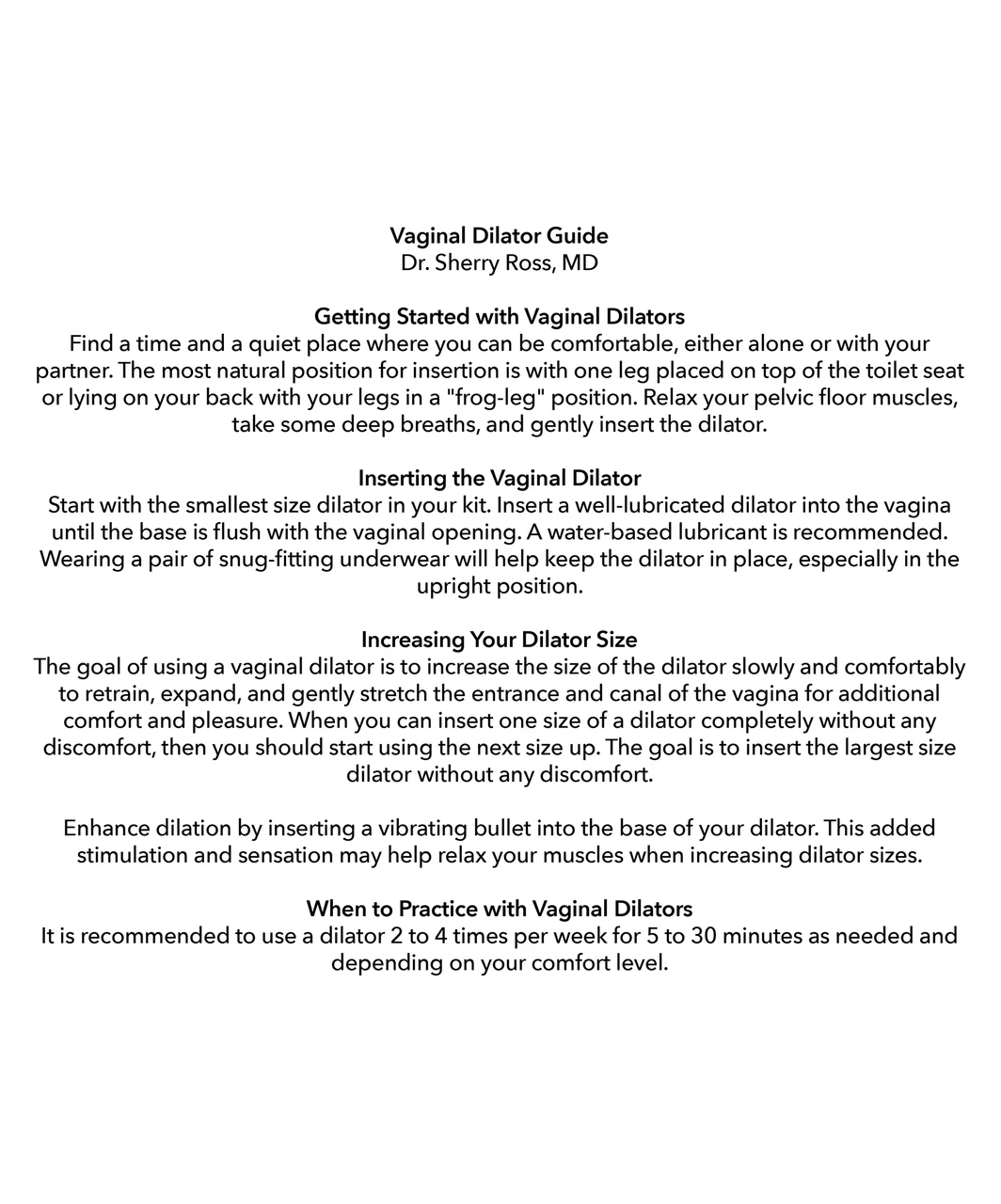 CalExotics She-ology 5-piece Wearable Vaginal Dilator Set 8 CalExotics She-ology 5-piece Wearable Vaginal Dilator Set - Image 6