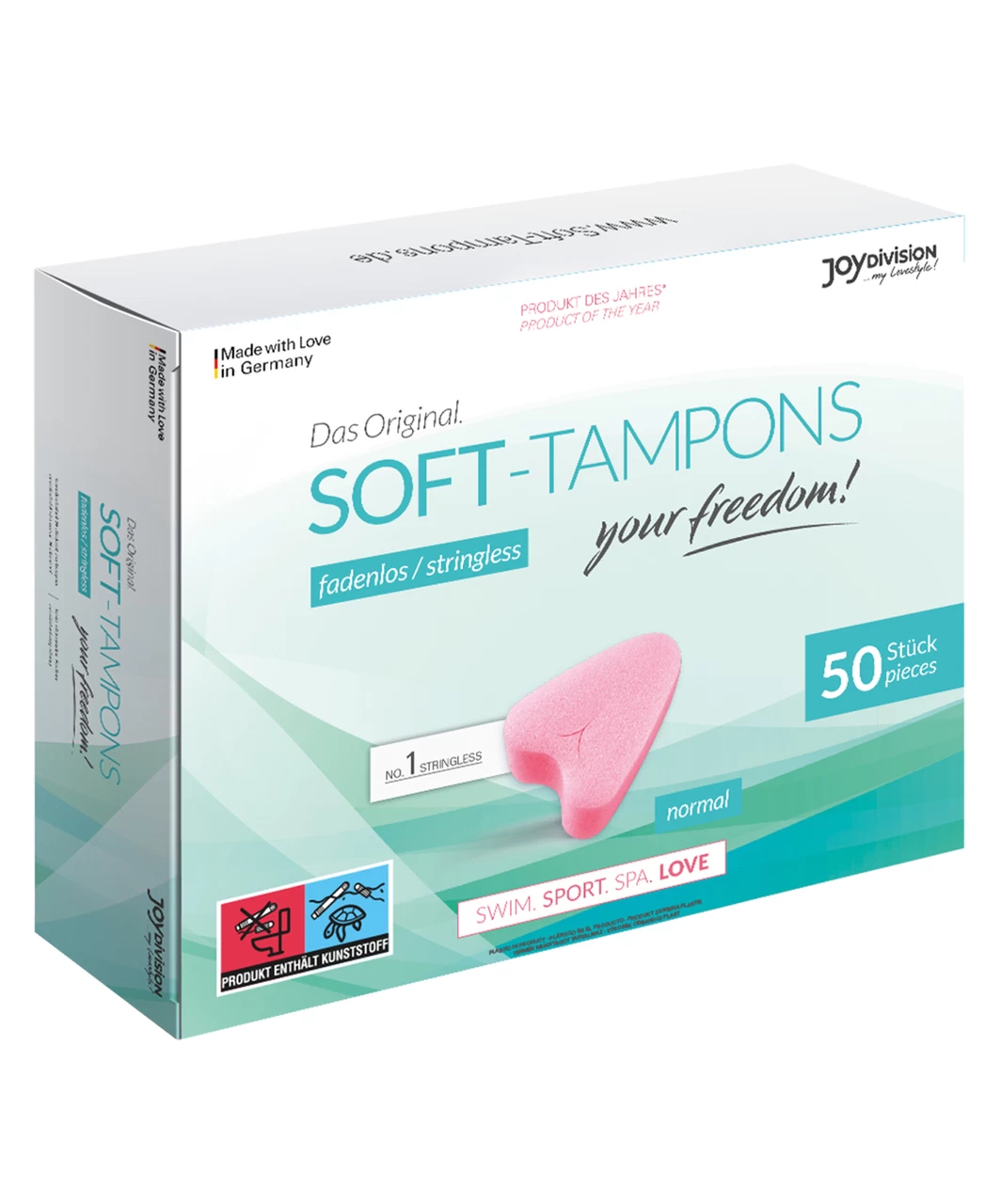 JoyDivision Soft Tampons (1 / 3 / 10 / 50 Pcs) 6 JoyDivision Soft Tampons (1 / 3 / 10 / 50 Pcs) - Image 4