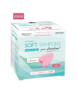 JoyDivision Soft Tampons (1 / 3 / 10 / 50 Pcs) 12 JoyDivision Soft Tampons (1 / 3 / 10 / 50 Pcs) -Sex Toy Store soft tampons mini 3pcs