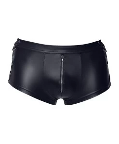 Svenjoyment Black Matte Look Trunks With Side Lacing -Sex Toy Store svenjoyment black matte look trunks with side lacing 213295817 5