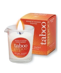 Taboo Péché Sucré Massage Candle (60 G)