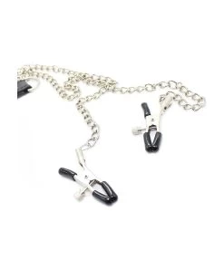 Temptation Unboxed Chained Nipple Clamps With Cock Ring -Sex Toy Store temptation unboxed chained nipple clamps with cock ring 3