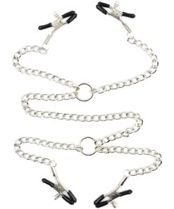 Temptation Unboxed Chained Nipple & Labia Clamps