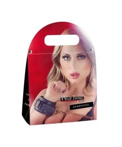 Zado Leather Handcuffs With Gold-coloured Chain -Sex Toy Store zado leather handcuffs 8